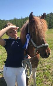 Linnea is an Icelandic horse rider from Kirkkonummi with a long experience from competing in sport classes. Linnea compets on FC-level. Linnea likes to work with the versatile Icelandic horse to educate wellbalanced riders. Linnea teaches both in Swedish and Finnish.